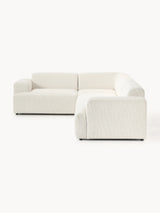 Mira Plus Köşe Koltuk Kırık Beyaz Şönil