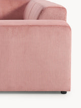 Mira Plus Köşe Koltuk Pembe Fitilli