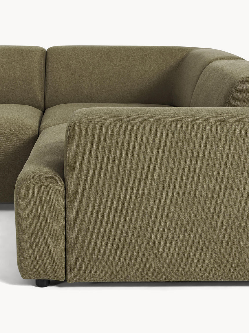 Mira Plus Köşe Koltuk Zeytin Yeşili