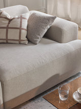 Mira Üçlü Koltuk Açık Bej