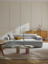 Mira Üçlü Koltuk Açık Gri