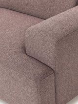 Mira Üçlü Koltuk Antik Pembe