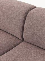 Mira Üçlü Koltuk Antik Pembe