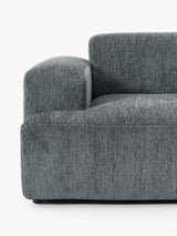 Mira Üçlü Koltuk Gri Mavi Şönil