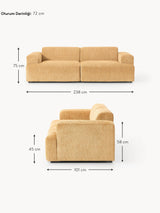 Mira Üçlü Koltuk Hardal Sarısı Şönil