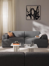 Mira Üçlü Koltuk Koyu Gri