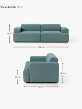 Mira Üçlü Koltuk Turkuaz