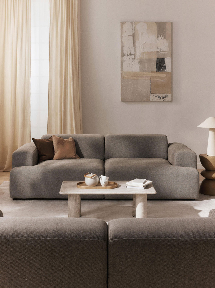 Mira Üçlü Koltuk Vizon