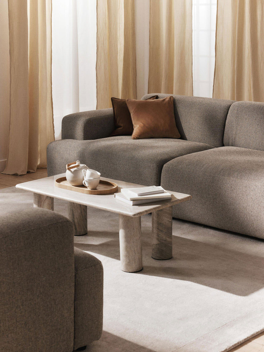 Mira Üçlü Koltuk Vizon