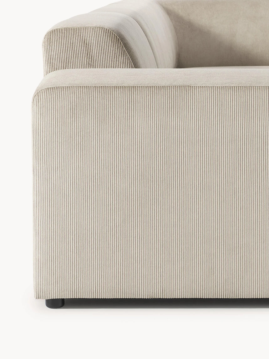 Mira Ultra Köşe Koltuk Bej Fitilli