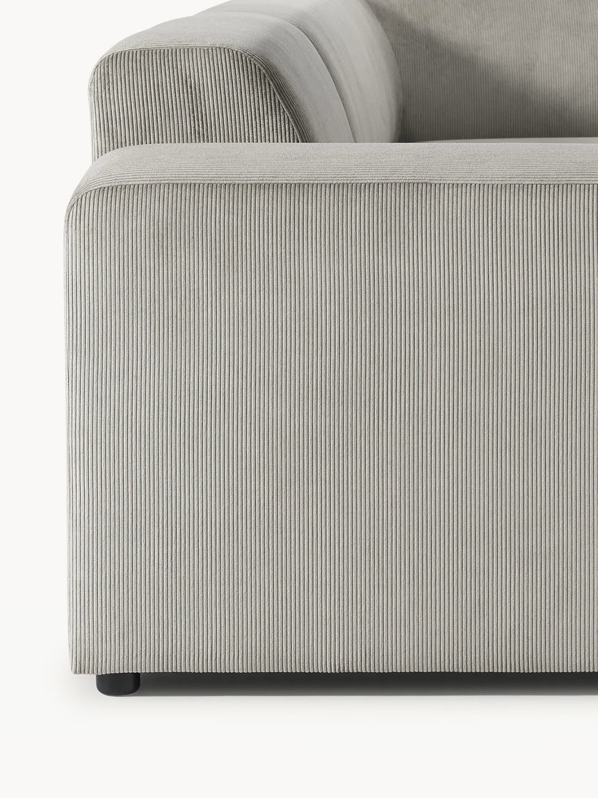 Mira Ultra Köşe Koltuk Gri Fitilli