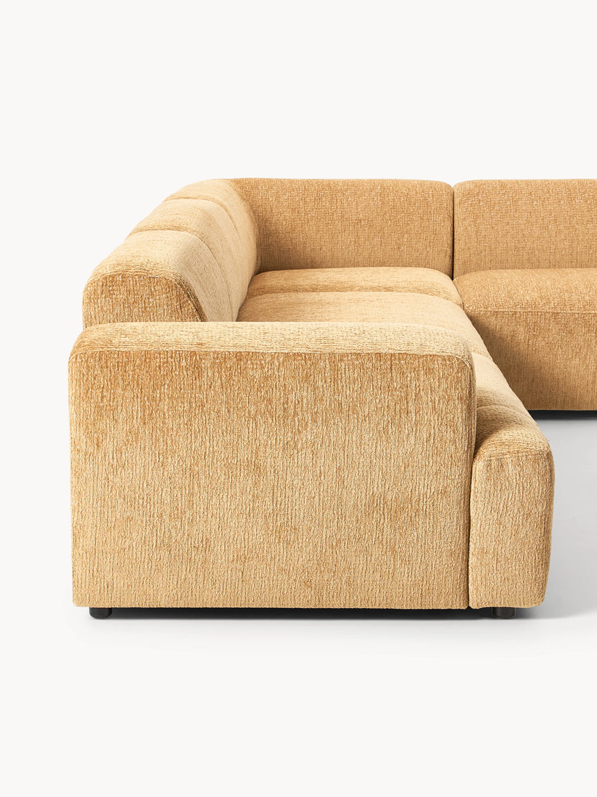 Mira Ultra Köşe Koltuk Hardal Sarısı Şönil