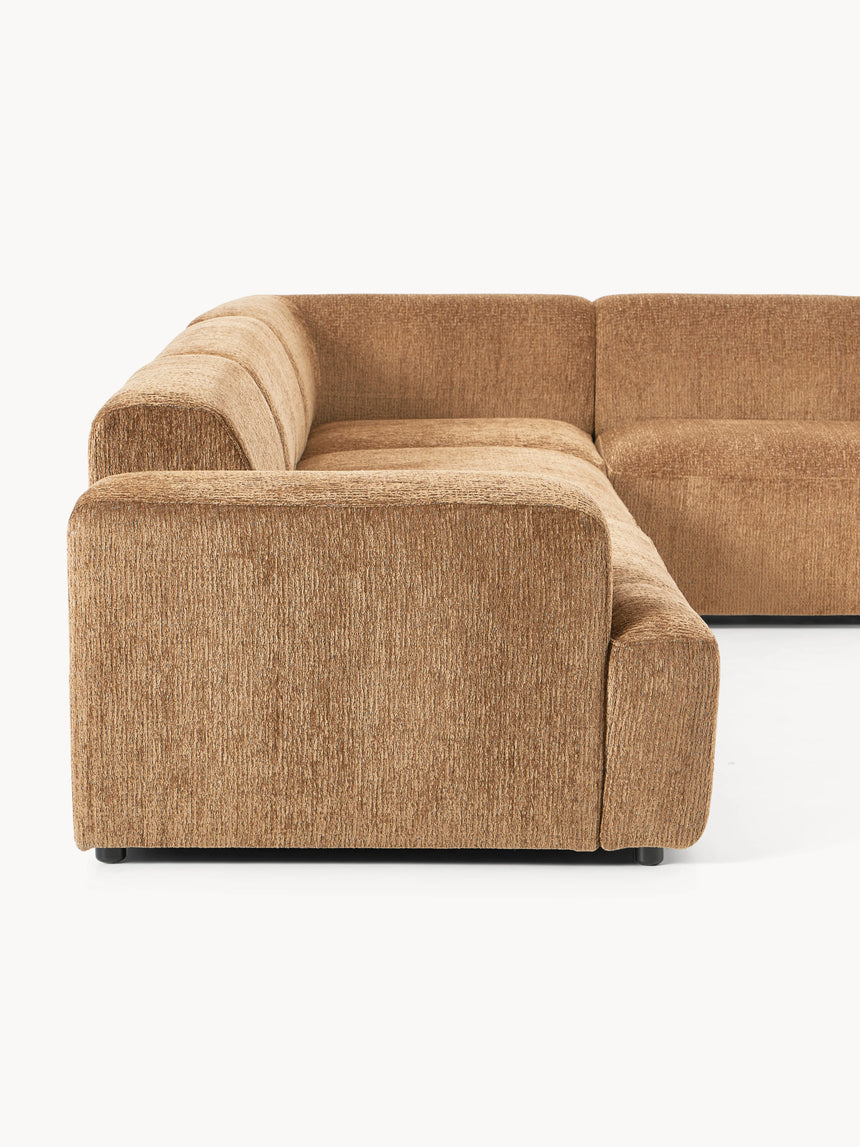 Mira Ultra Köşe Koltuk Kahve Şönil