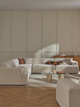 Mira Ultra Köşe Koltuk Kırık Beyaz