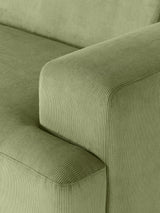 Mira Ultra Köşe Koltuk Zeytin Yeşili Fitilli