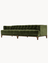 Mirza Dörtlü Chester Koltuk Zeytin Yeşili