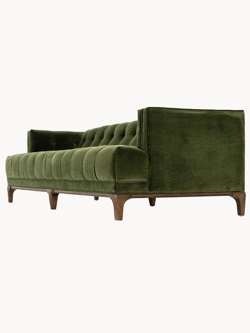 Mirza Dörtlü Chester Koltuk Zeytin Yeşili