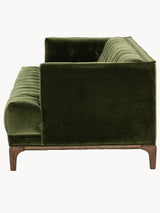 Mirza Dörtlü Chester Koltuk Zeytin Yeşili