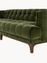 Mirza Dörtlü Chester Koltuk Zeytin Yeşili