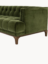 Mirza Dörtlü Chester Koltuk Zeytin Yeşili