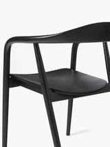 Moble Ahşap Sandalye Siyah