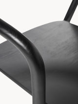 Moble Ahşap Sandalye Siyah