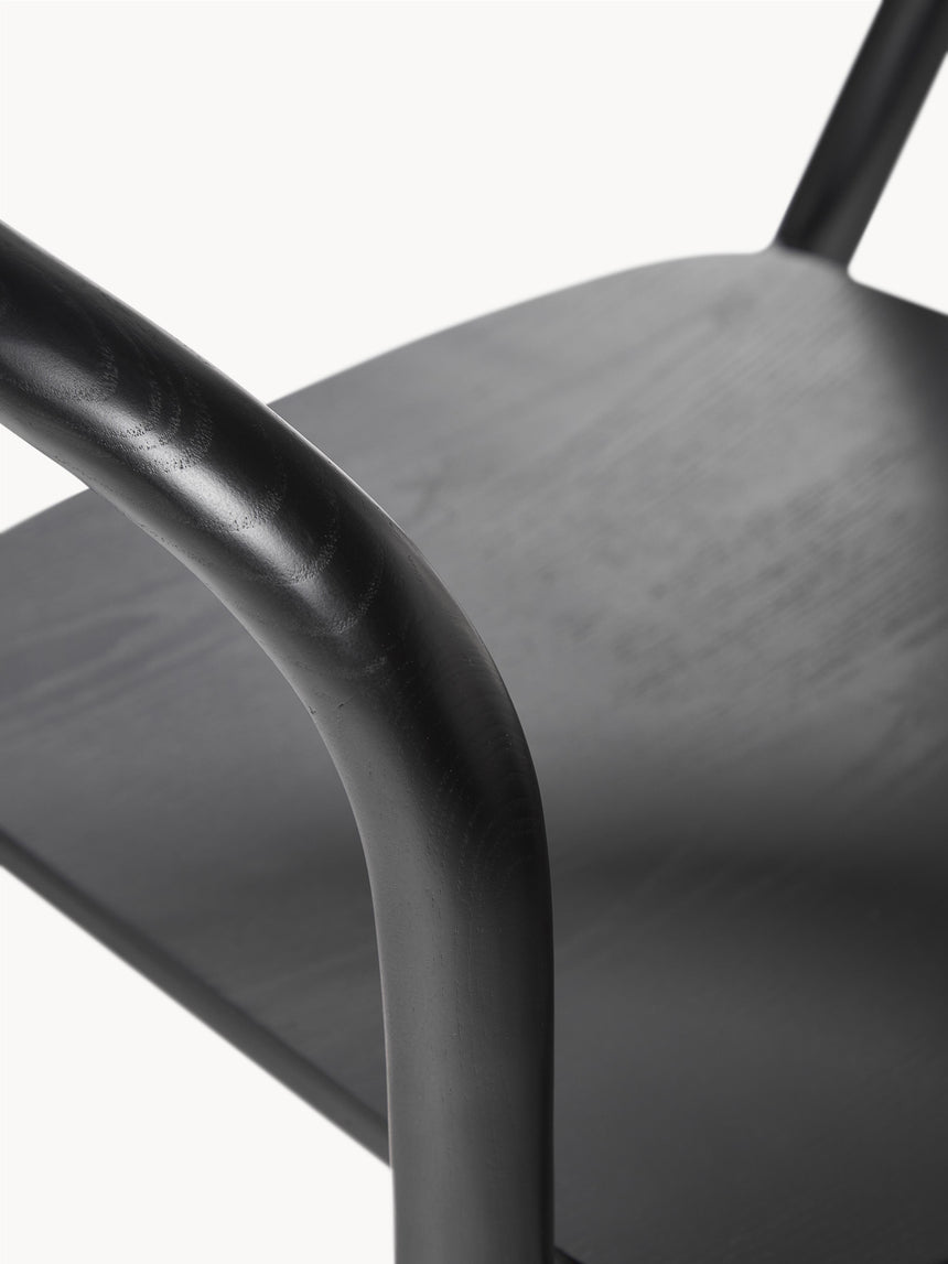 Moble Ahşap Sandalye Siyah