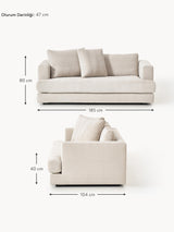 Model İkili Koltuk Açık Bej