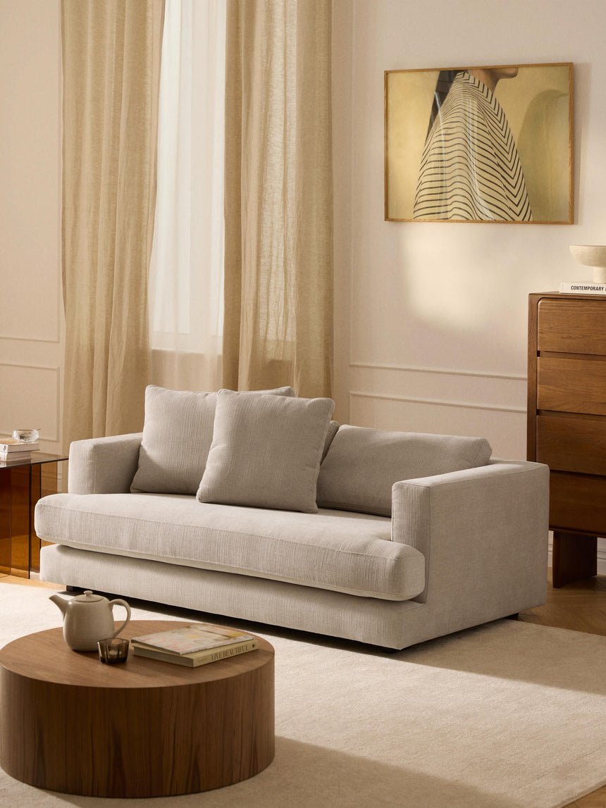 Model İkili Koltuk Açık Bej