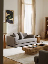 Model İkili Koltuk Gri Bukle