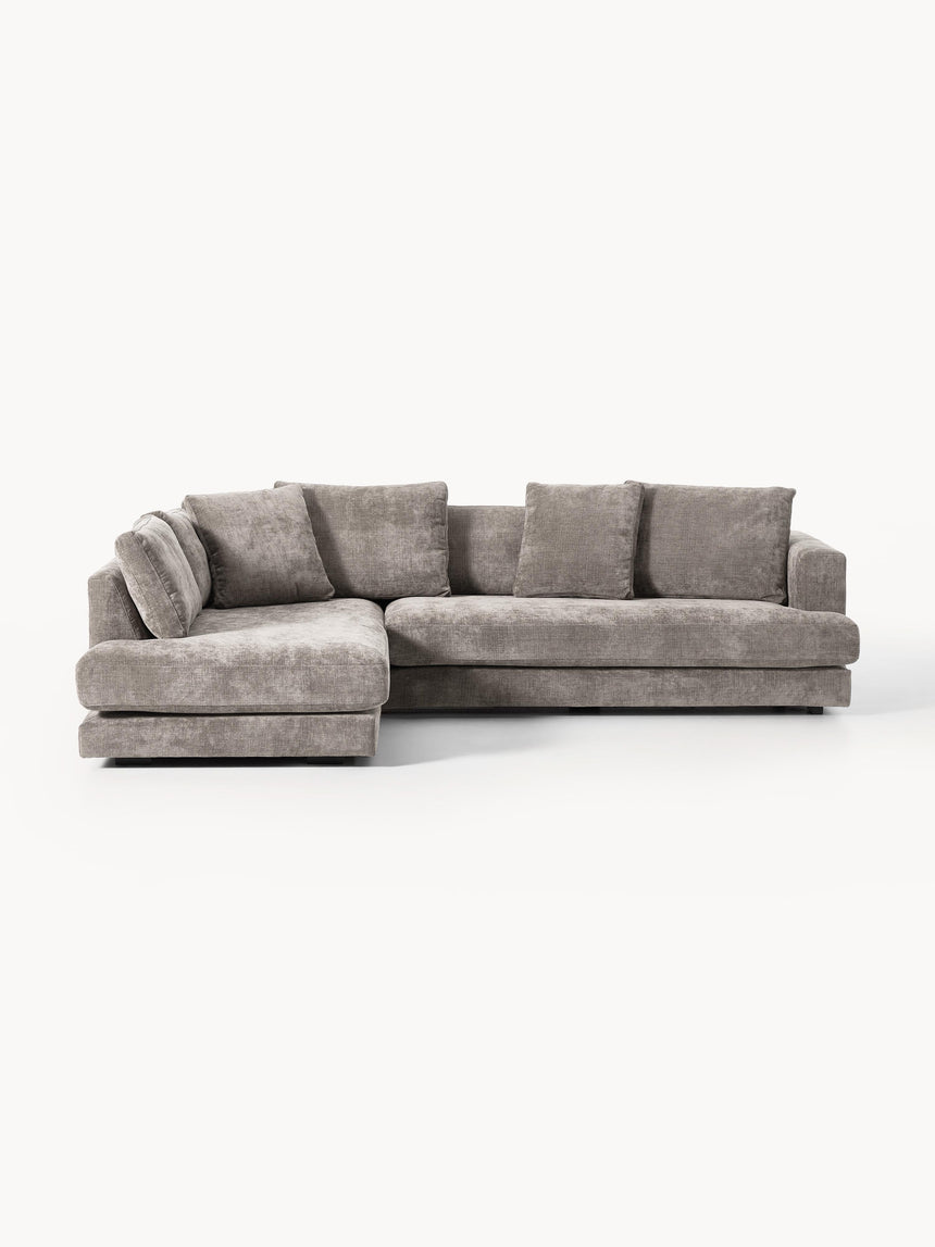 Model Köşe Koltuk Boz Kahverengi