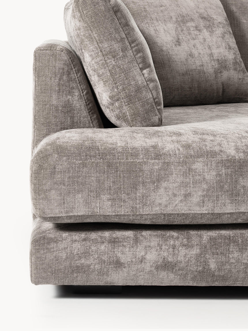 Model Köşe Koltuk Boz Kahverengi