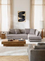 Model Köşe Koltuk Gri Bukle