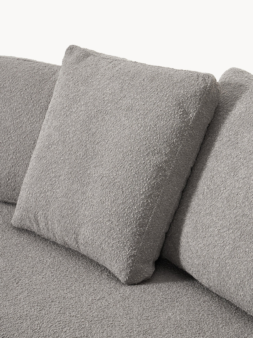 Model Köşe Koltuk Gri Bukle