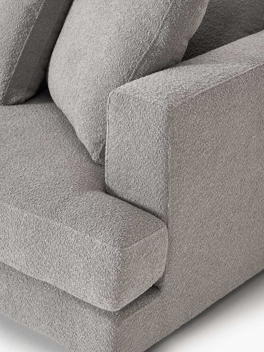 Model Köşe Koltuk Gri Bukle