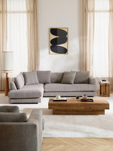 Model Köşe Koltuk Gri Bukle