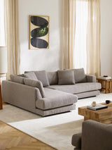 Model Köşe Koltuk Gri Bukle