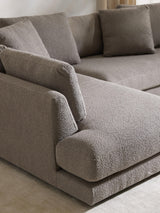 Model Köşe Koltuk Gri Bukle