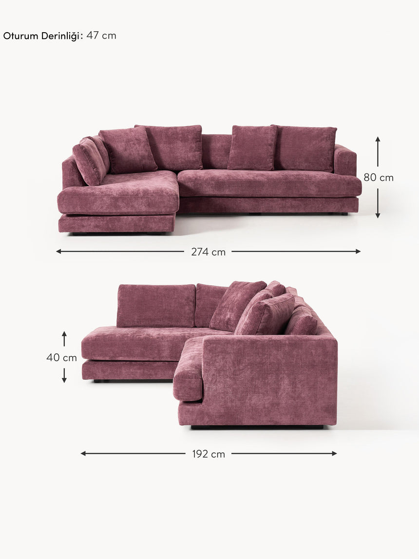 Model Köşe Koltuk Patlıcan