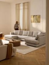 Model Max Köşe Koltuk Açık Bej