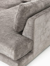 Model Max Köşe Koltuk Boz Kahverengi