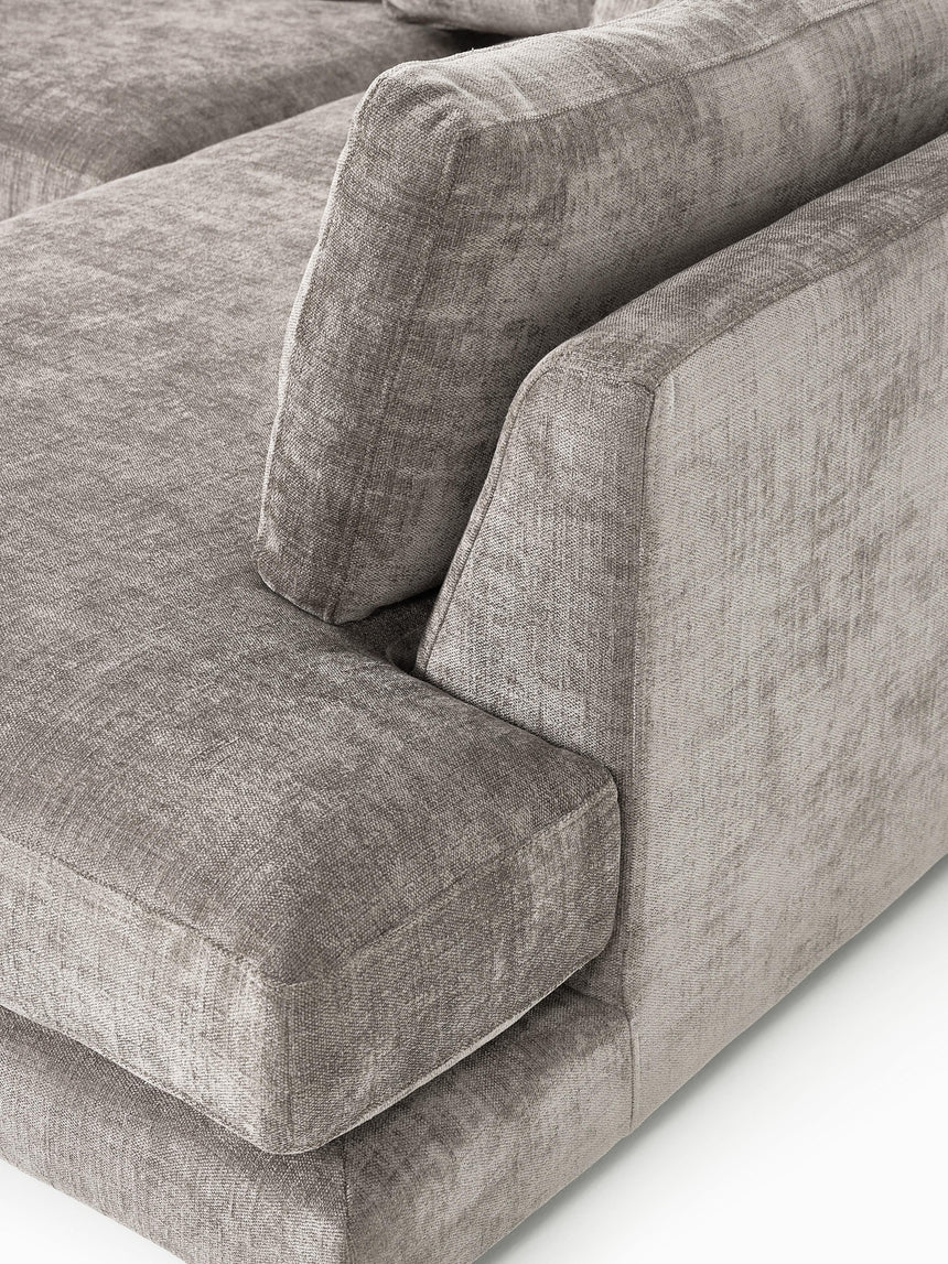 Model Max Köşe Koltuk Boz Kahverengi