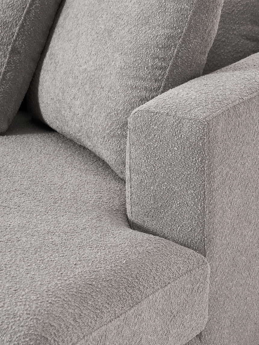 Model Max Köşe Koltuk Gri Bukle