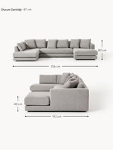 Model Max Köşe Koltuk Gri Bukle