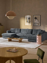 Model Max Köşe Koltuk Gri Mavi