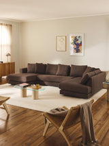 Model Max Köşe Koltuk Koyu Kahve Bukle