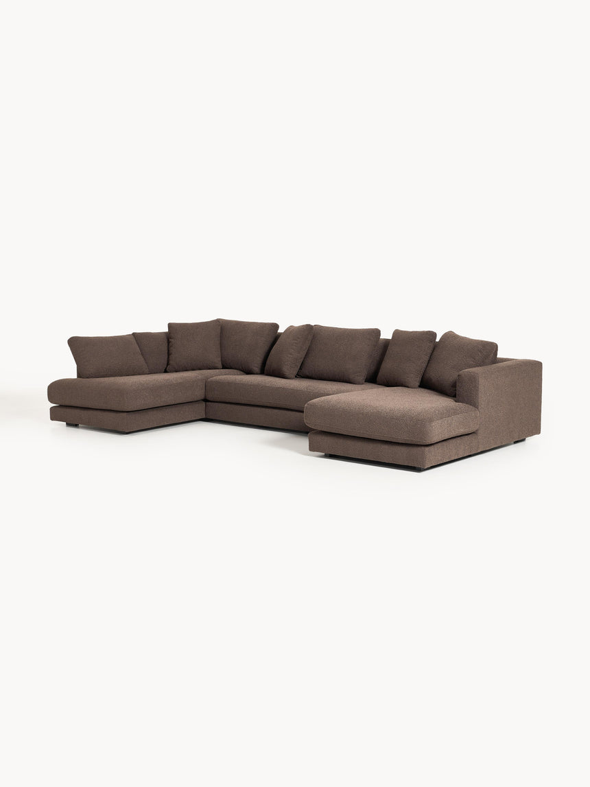 Model Max Köşe Koltuk Koyu Kahve Bukle