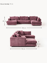 Model Max Köşe Koltuk Patlıcan