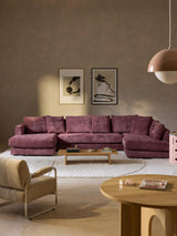 Model Max Köşe Koltuk Patlıcan