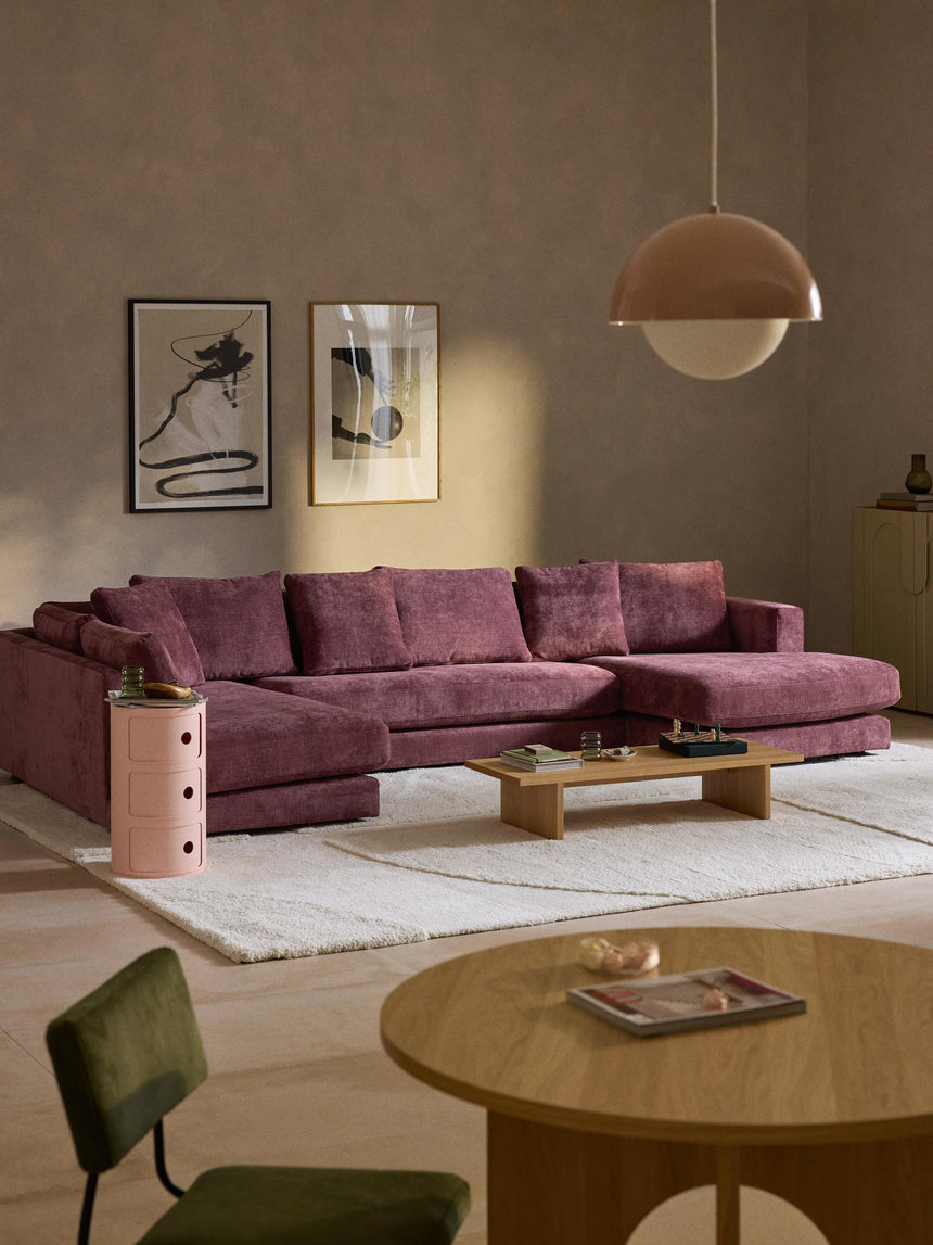 Model Max Köşe Koltuk Patlıcan